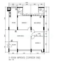 Blk 401 Sun Plaza Green (Tampines), HDB 5 Rooms #629240851